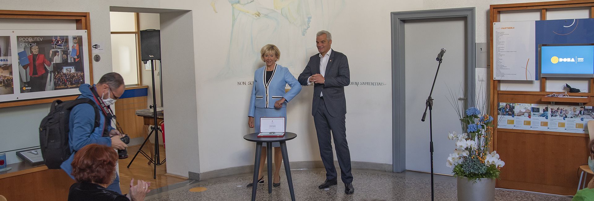Gradonačelnik grada Maribora dodelio DOBI povodom 30. godišnjice Pečat grada